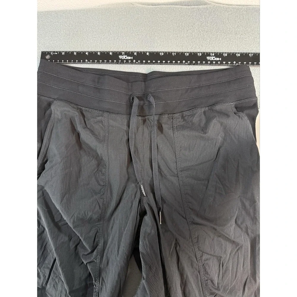 Lululemon Dance Studio Jogger Pants Womens 12 Black Lightweight Athletic NWT
